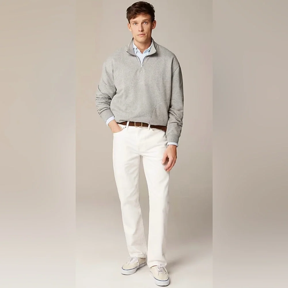 J.Crew Classic jean in white